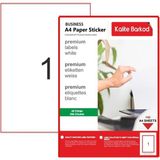 Kalite Barkod 210X297 mm A4 Etiket | 100 Sayfa Lazer Etiket