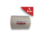 Kalite Barkod 30x20 Yanyana 3'lü Termal Etiket | 6 Rulo Barkod Etiketi