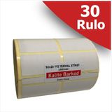 Kalite Barkod 50X25 2'li Termal Etiket 30 Rulo Barkod Etiketi