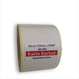 Kalite Barkod 58X40 Termal Terazi Etiketi | Rulo Barkod Etiketi