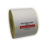Kalite Barkod 70X70 mm Termal Rulo Barkod Etiketi