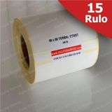 Kalite Barkod 80x80 1 Rulo 350 Adet Termal Barkod Etiketi