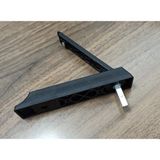 Kalite Cam Balkon Açma Kolu - Push Kolu Siyah (1 Adet)