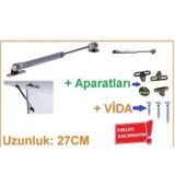 KALİTE Dolap Gazlı Kapak Makas Piston Frenli 120N