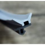 KALİTE - Pimapen Pvc Kapı Pencere Fitili Contası 10 Metre Gri Uzunluk KAUCUK