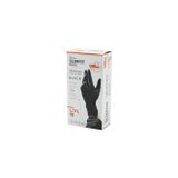 Kalite Reflex Slimfit Glove L Siyah Pudrasız Muayene Eldiven 100Lü