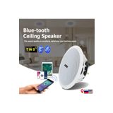 Kalite Tavan Hoparlör Amplifikatörlü ve Bluetooth Özellikli ( Beyaz Renk Gönderilir)