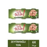Kalite Tonla Zeytin Yağlı Ton Balığı 3x75 gr x2 Adet