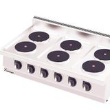 Kalitegaz C1270E Rinnova 120x70x29 cm 6 Plateli Elektrikli Set Üstü Ocak