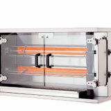 Kalitegaz CRG2 Rinnova 115x55x61 cm 8-10 Piliç Kapasiteli Gazlı Piliç Çevirme Makinesi