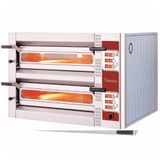 Kalitegaz E9352A Rinnova 18x35 cm Pizza Kapasiteli Çift Katlı Manuel 108x108 cm Elektrikli Pizza Fırını