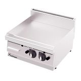 Kalitegaz GF1260GC Rinnova Krom Kaplı 120x60x29 cm Ce Belgeli Gazlı Düz Pleyt Izgara
