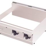 Kalitegaz GF8070GC Rinnova 80x70x29 cm Krom Kaplı Ce Belgeli Gazlı Düz Pleyt Izgara