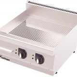 Kalitegaz GG1260GC Rinnova Oluklu Krom Kaplı 120x60x29 cm Ce Belgeli Gazlı Pleyt Izgara