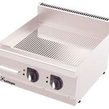 Kalitegaz GG6060EC Rinnova Oluklu Krom Kaplı 60x60x29 cm Elektrikli Pleyt Izgara