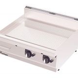 Kalitegaz GG8070GC Oluklu 80x70x29 cm Ce Krom Kaplı Belgeli Gazlı Pleyt Izgara