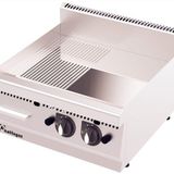 Kalitegaz GS1260GC Rinnova Yarı Oluklu Krom Kaplı 120x60x29 cm Ce Belgeli Gazlı Pleyt Izgara