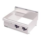 Kalitegaz GS1270GC Yarı Oluklu Yarı Düz Yüzey 120x70x29 cm Krom Kaplı Ce Belgeli Gazlı Pleyt Izgara