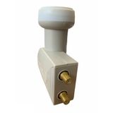 KALİTELİ 0.1db 2 ÇIKIŞ TWİN ÇİFTLİ İKİLİ 2 Lİ LNB Uydu Anten KABLO - GOLD ALTIN shwmx