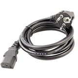 KALİTELİ 3 METRE 3mt Power Elektrik Kablosu Güç Kablosu 220 Volt Kasa Pc Monitör Bakır Elektrik