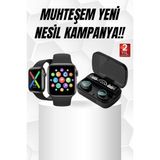 Kaliteli Akıllı Saat ve Kaliteli Bluetooth Kulaklık Anc Özelliği Uzun Pil Ömrü - 35 - 48 mm - 1 - Renkli