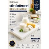 Kaliteli Çok Renk Seçenekleri ile Polietilen Et Kesim Tahtası Kesme Levhası 25X40X4 cm Kasap , Tavukçu , Balık , Restaurant ,manav