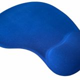 Kaliteli MAVİ Renk YASTIKLI Bilek Destekli Oyuncu Kaydırmaz Mouse Pad PED MOUSEPAD