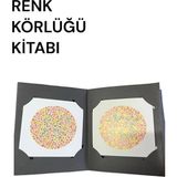 Kaliteli Medikal Sağlık Mülakatlarında Kullanılan Renk Körlüğü Kitabı 38 Plates