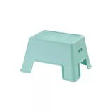 KALİTELİ Tabure Basamak 44x35x25 Cm Maks. Yük: 100 Kg Kaymaz Taban Plastik Banyo Basamağı Turkuaz