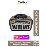 Kaliteli Yüksek Sesli Retro Nostalji Bluetooth Bağlantılı Usb Sd Kart Radyo Mp3 Player Müzik Kutusu