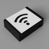 Kaliteplus Wifi-Modem Kutusu Saklama Duvar Düzenleyici Mdf Uzunluk (22Cm) Genişlik (28Cm) Derinlik (12Cm)