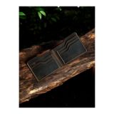 Kalkan deri Safir Leather Hakiki El Yapımı İtalyan Deri Cüzdan – Minimalist, Vintage, Premium Erkek Kartlık