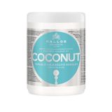 Kallos Cosmetics Coconut Hindistan Cevizi Yağı Içeren Güçlendirici ve Besleyici 1000 ml Saç Bakım Maskesi