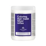 Kallos Cosmetics Coloring Silver Reflex 1000 ml Turunculaşma Önleyici Saç Bakım Maskesi