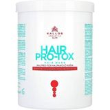 Kallos Cosmetics Hair Pro-Tox 1000 ml Keratin Kollajen ve Hyaluronic Acid İçeren Saç Bakım Maskesi