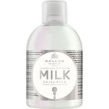 Kallos Cosmetics Milk 1000 ml Süt Proteinli Şampuan