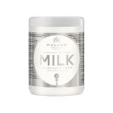 Kallos Cosmetics Milk Hair Mask 1000 ml Süt Proteinli Saç Bakım Maskesi