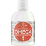 Kallos Cosmetics Omega 1000 ml Cansız ve Yıpranmış Saçlara Omega-6 Kompleksli ve Macadamia Yağlı Onarım Şampuanı
