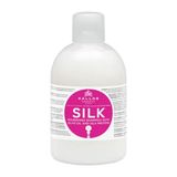 Kallos Cosmetics Silk Kuru Hassas ve Cansız Saçlara Zeytinyağlı 1 lt İpek Proteinli Şampuan