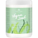 Kallos Cosmetics Vegan Soul 1000 ml Bitkisel Protein ve Avokado Yağlı Besleyici Saç Maskesi Kuru ve Yıpranmış Saçlar İçin