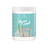 Kallos Cosmetics Vegan Soul 1000 ml İnce Telli Saçlar için Hacim Veren Saç Maskesi