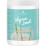 Kallos Kallos VEGAN SOUL 1000ml ince Telli Saçlara Bambu Özlü ve Hindistan Cevizi Yağlı Hacim Veren Saç Maskesi