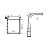 Kalorifer Brazing Radyator 154X204x26 Accent Blue 12 Geniş Tip