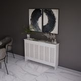Kalorifer Petek Kaplama Dresuar (120 cm) Petek Önü Dresuar BPKM003 (BEYAZ)