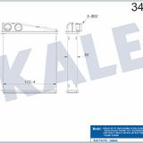 KALORIFER RADYATORU BRAZING CADDY III-GOLF V-VI-JETTA III-OCTAVIA-TOURAN-ALTEA-LEON-A3-Q3-TOLEDO