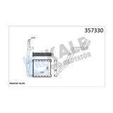 KALORİFER RADYATORU FORD FIESTA VII 17 HEATER CORE