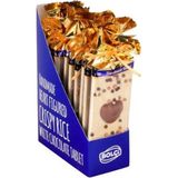 Kalp Desenli - Pirinç Patlaklı Beyaz Tablet Çikolata 60G