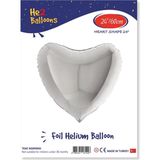 Kalp Folyo Balon 18'inç Kırmızı