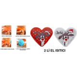 KALP GEYİK CEP SOBASI,EL ISITICI,2 ADET SICAK SU TORBASI PVC 9cm