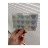 KALP STİCKER 15 ADET 2CM YAPIŞTIRMA HOLOGRAMM